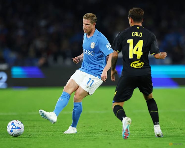 Inter rout Parma, De Bruyne double lifts Napoli