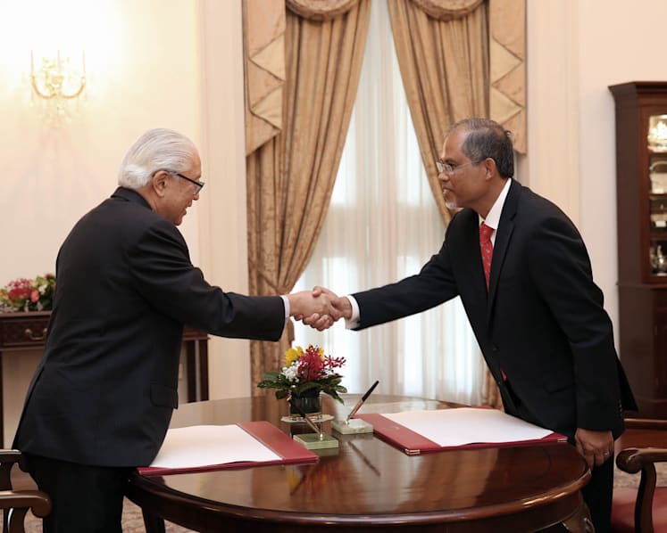 Mr Masagos Zulkifli sworn-in as a full minister