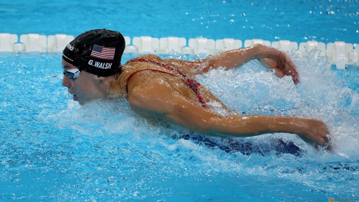 Walsh breaks American record in 50m butterfly