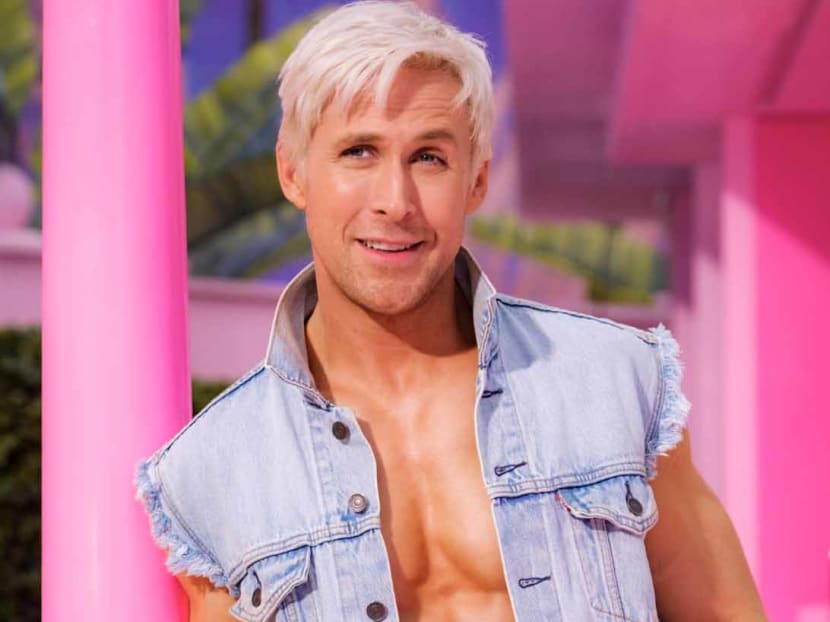 First Look: Ryan Gosling As A Bleach Blonde Ken In Margot Robbie&rsquo;s Barbie