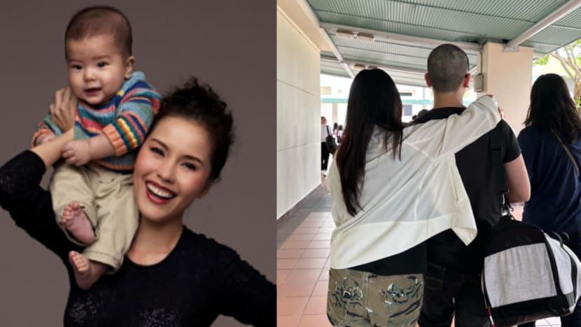 Zoe Tay’s Eldest Son Heads To Pulau Tekong For National Service Zoe Tay’s Eldest Son Heads To Pulau Tekong For National Service