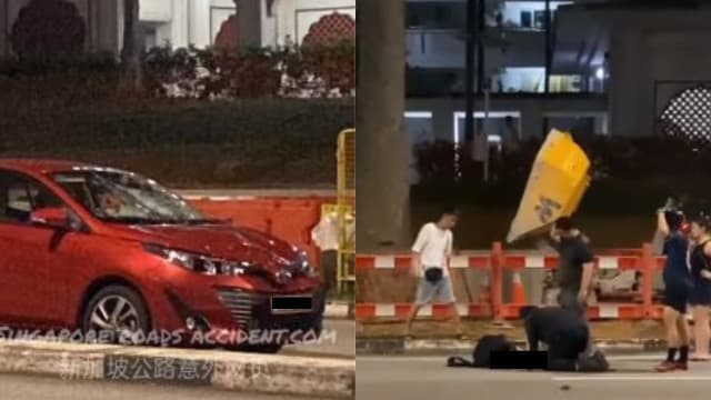 送餐员蔡厝港遇车祸亡 两男一女因醉驾被捕
