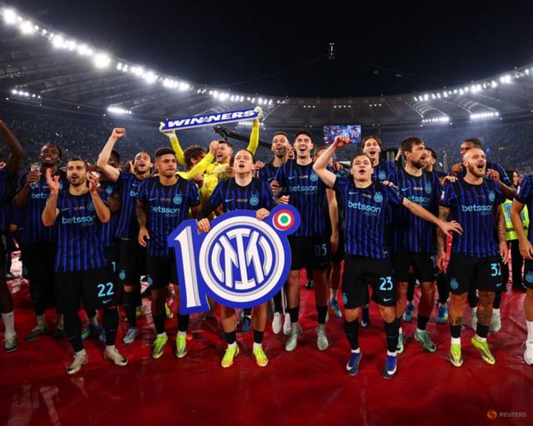 Inter ease past Lazio to win Coppa Italia and seal double