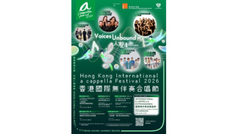 HKFYG presents Hong Kong International a cappella Festival 2026: Voices Unbound