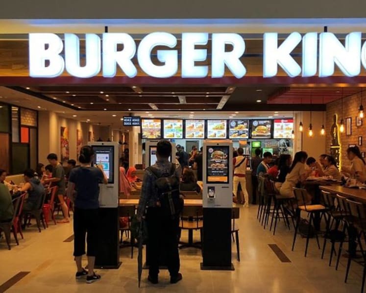 Burger King Singapore to stop providing plastic lids and straws for drinks