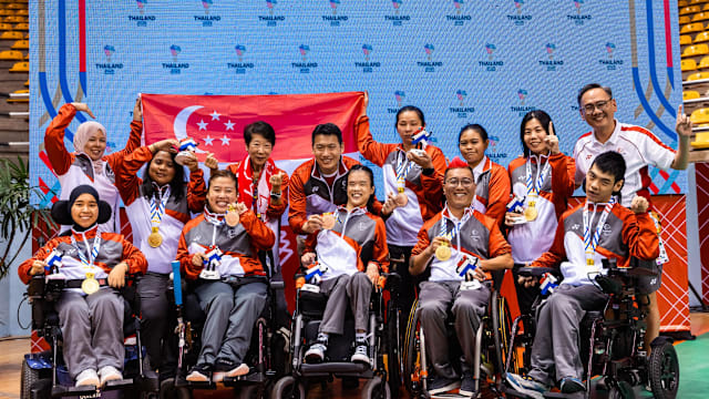 我国硬地滚球队大丰收 今天摘三金二铜