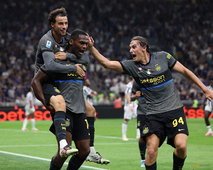Inter rally past Udinese to stay level with Roma at Serie A summit