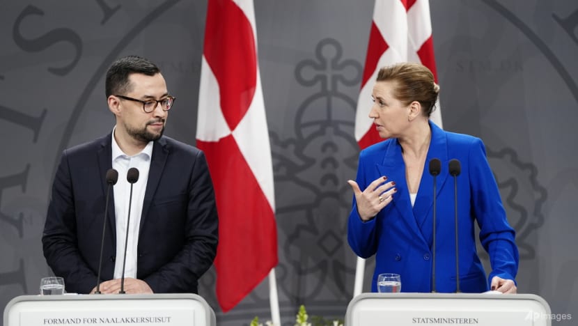 Greenland leader says everyone should respect island's wish for independence Greenland leader says everyone should respect island's wish for independence