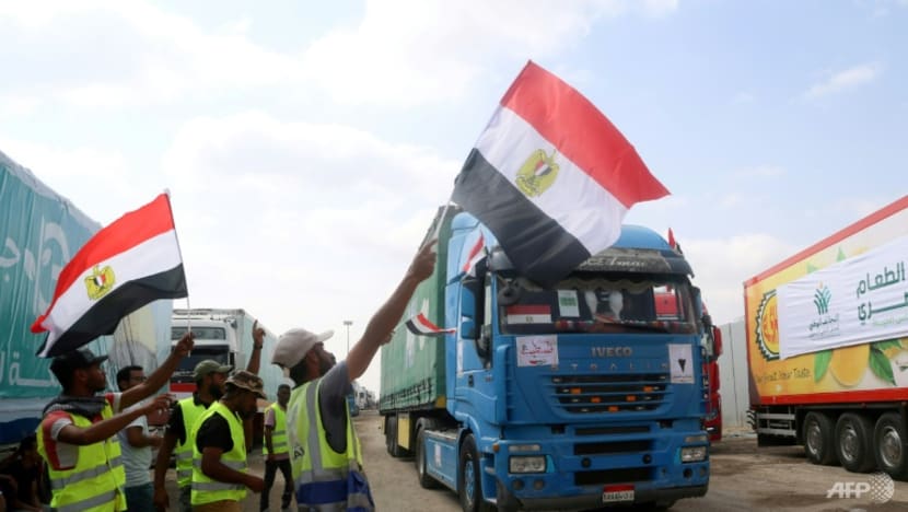 Singapore Red Cross personnel in Cairo to facilitate S$270k worth of relief aid into Gaza Singapore Red Cross personnel in Cairo to facilitate S$270k worth of relief aid into Gaza