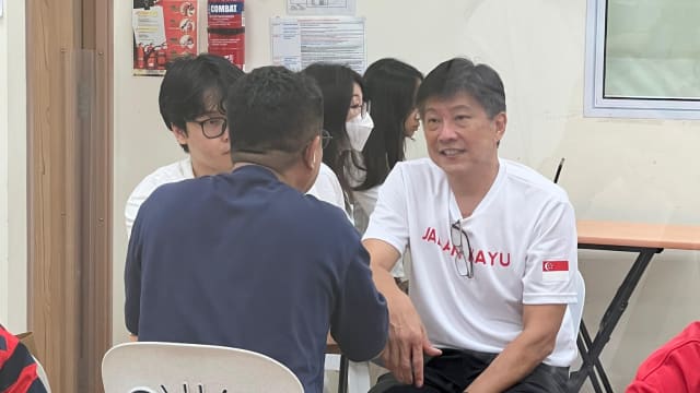 时隔五年再办接见选民活动 黄志明：感谢居民耐心等候