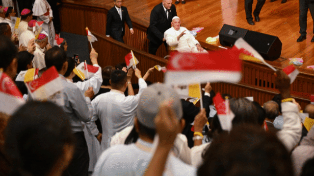 欢呼、祝福与和谐 一文回顾教宗方济各新加坡之行