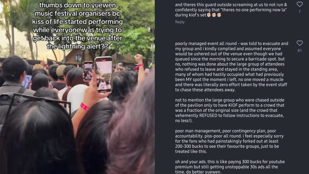 Yuewen Music Festival called 'worst event ever' following complaints of poor management, cancelled performances
