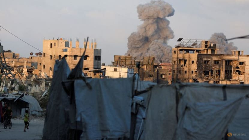 Israel pounds Gaza City as military takes first moves in offensive