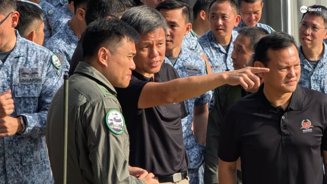 上任后首次视察武装部队 陈振声：须未雨绸缪 以新方式克服挑战
