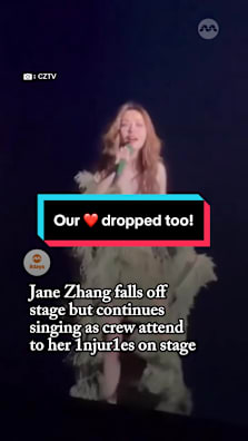 What a birthday present for the Chinese singer who turned 41 that day. #8dayssg #8dayssgasianent #janezhang #concert #sgfyp 