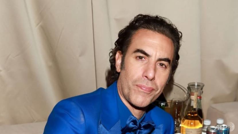 Naughty prank: Actor Sacha Baron Cohen gets people to sing racist lyrics at festival