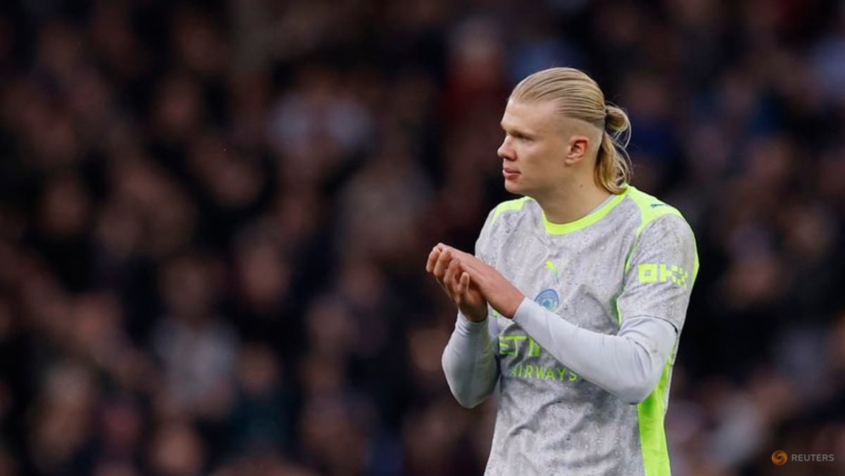 City’s Guardiola considers resting Haaland for Swansea League Cup clash