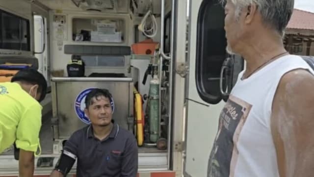 渔民海上漂流四小时 靠一根竹子救命