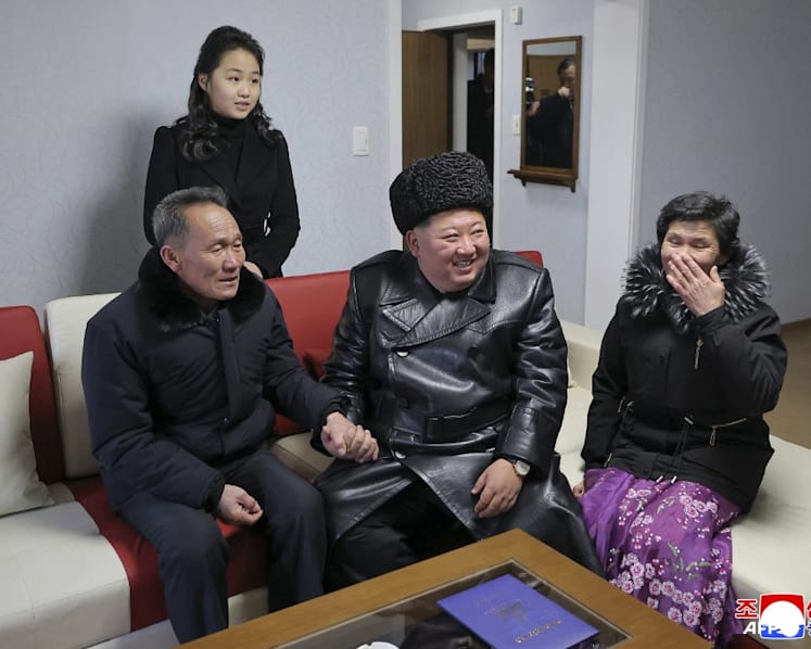 Kim unveils homes for kin of North Korean troops killed aiding Russia: KCNA