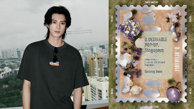 王鹤棣潮牌“D.DESIRABLE”快闪空降ION Orchard！