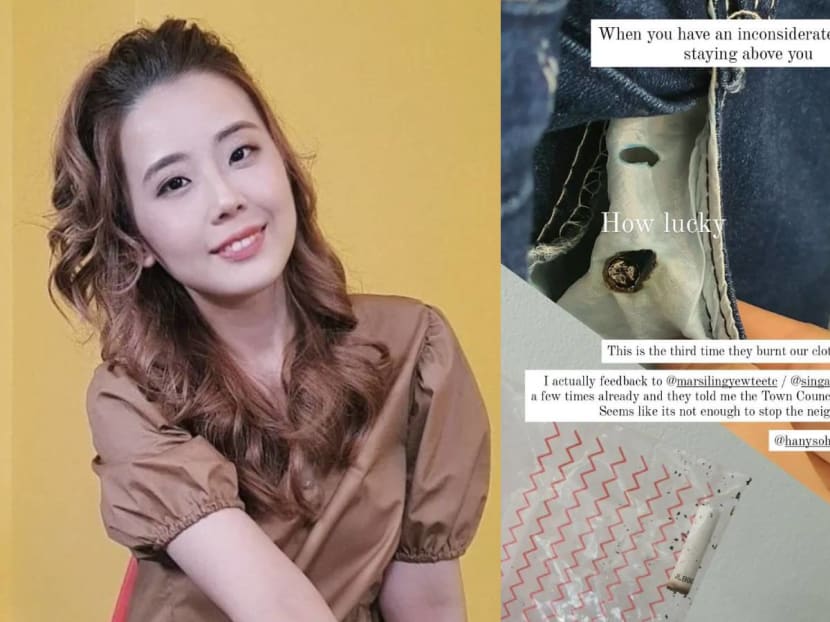 Jernelle Oh Calls Out Inconsiderate Neighbour Who Has Been Throwing Lit Cigarette Butts Out The Window For The Past 2 Years 