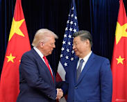 Trump says he asked China's Xi not to give Iran weapons