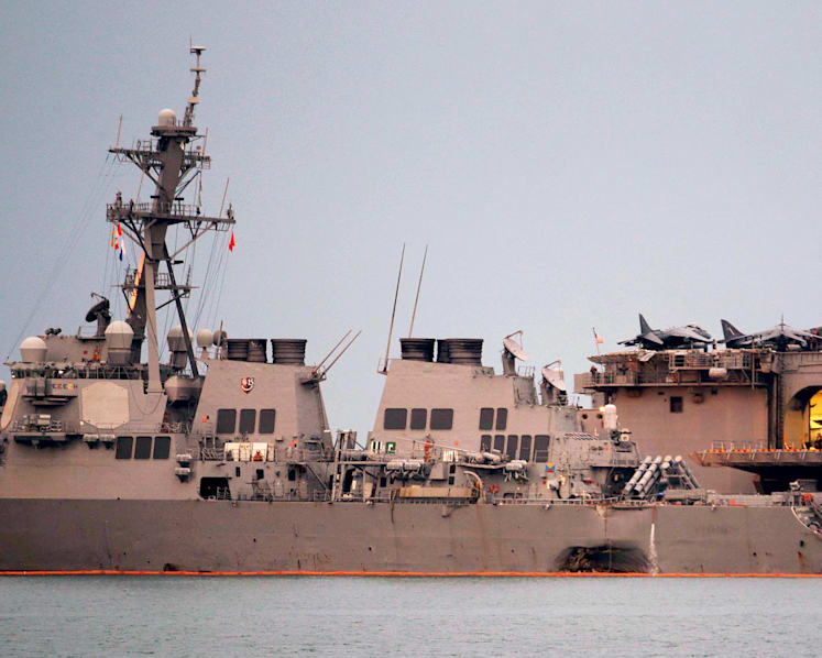 USS John S McCain collision a result of missteps by crew, says Transport Ministry