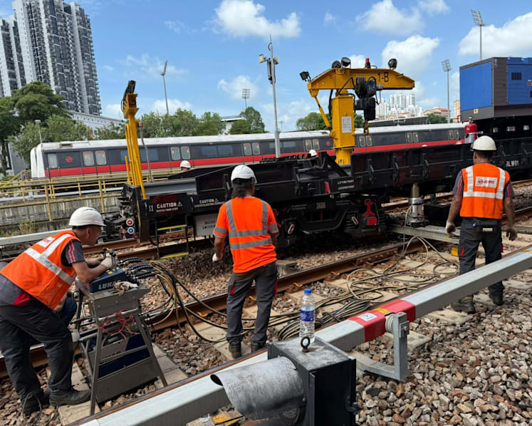 Regular services on North-South, East-West lines resume after faulty engineering vehicle removed