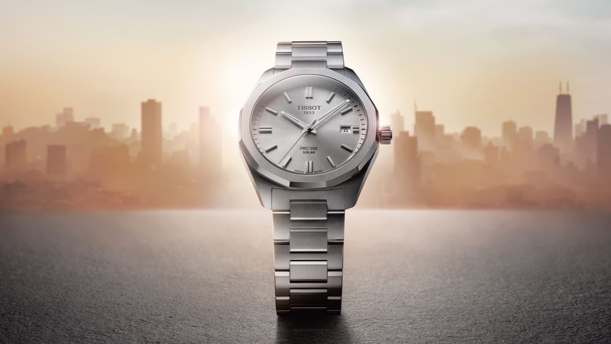 Tissot releases a classically styled solar-powered watch with a 14