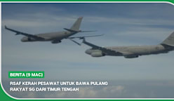 BERITA (9 Mac) | RSAF kerah pesawat untuk bawa pulang rakyat SG dari Timur Tengah