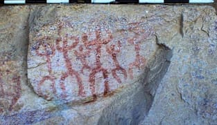 10,000 ஆண்டுக்கு முந்திய பாறை ஓவியங்கள்