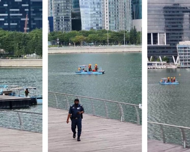 Body of 68-year-old man found floating at Marina Bay