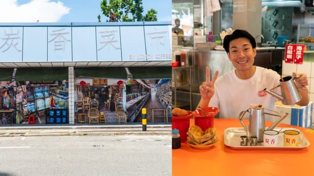 杨志龙新咖啡店“炭香菜市”登场　“炭香鱼头炉煮炒”还提供客制化服务