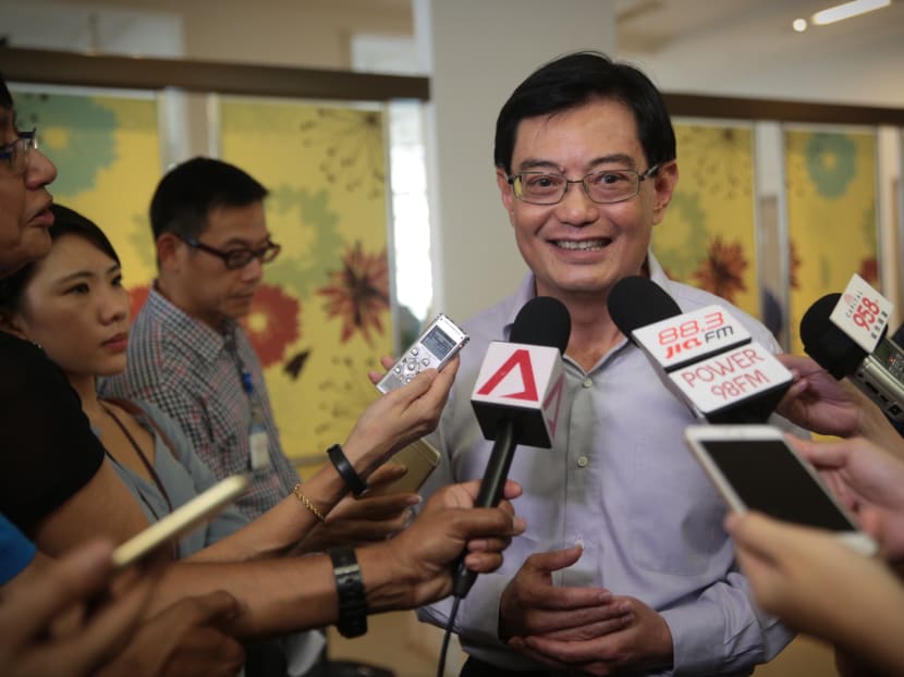 Finance Minister Heng Swee Keat said healthcare spending is going to rise “quite sharply” over the next three to five years. Photo: Jason Quah/TODAY Finance Minister Heng Swee Keat said healthcare spending is going to rise “quite sharply” over the next three to five years. Photo: Jason Quah/TODAY