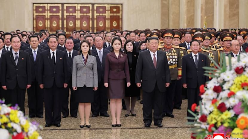 North Korea leader Kim Jong Un's daughter makes first public visit to state mausoleum