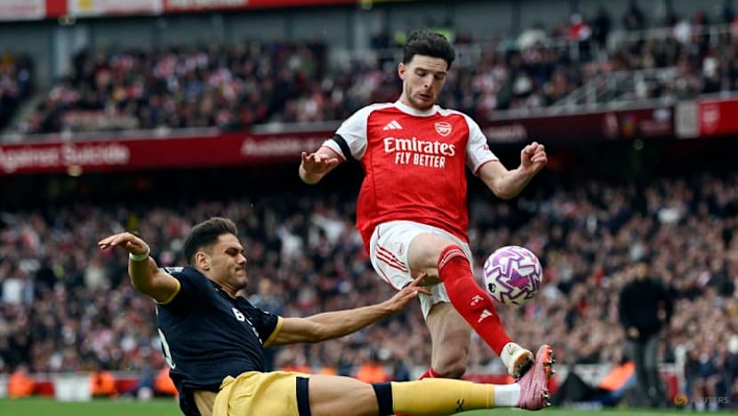 Rice on target as Arsenal beat West Ham in Arteta's 300th game