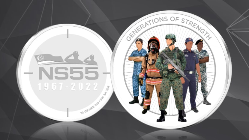 Singapore Mint launches commemorative NS55 medallion