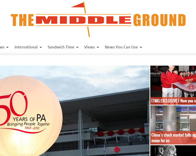 MDA seeks registration of website The Middle Ground