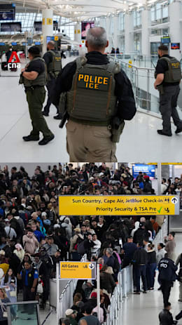ICE agents brought in to assist TSA at US airports