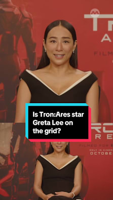 In Tron: Ares, now in cinemas, Greta Lee plays a tech boss. Is she as high tech as her character in real life?  #8dayssg #8dayssgHollywood #GretaLee #boomer #sgtiktok 