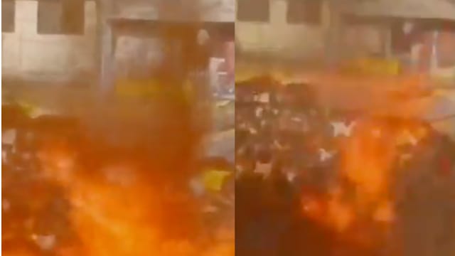 庆祝胜选祭拜酿火患 印度浦那16人烧伤