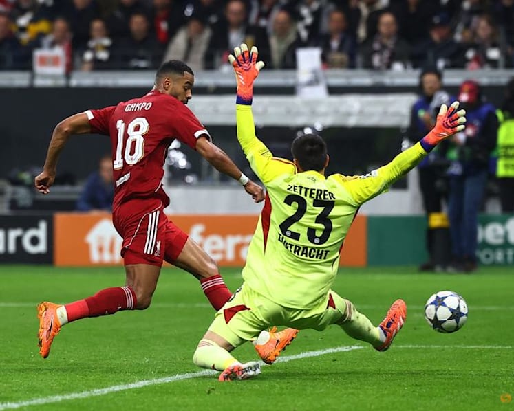 Liverpool end poor run with 5-1 thrashing of Frankfurt