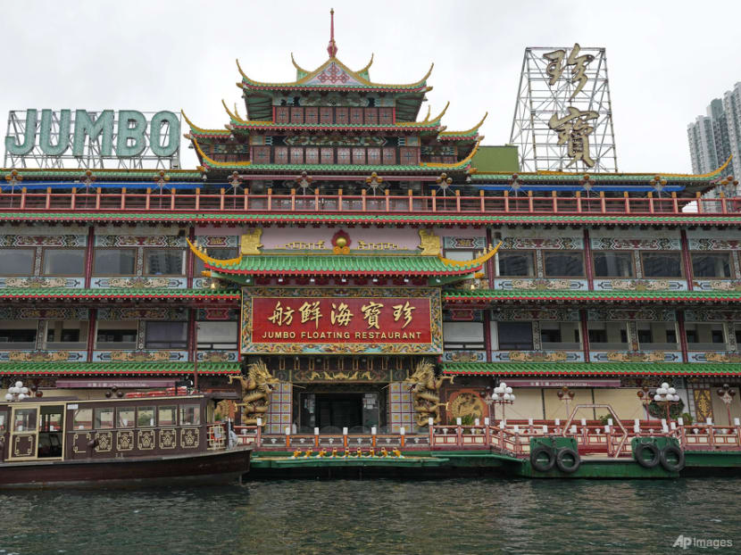 Hong Kong&rsquo;s famed Jumbo Floating Restaurant capsizes in South China Sea following 'adverse conditions'