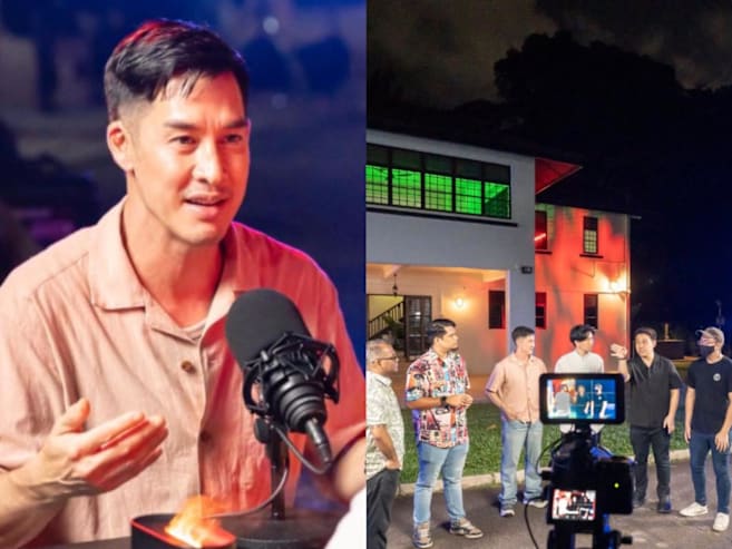 Thai host Utt had strange encounter at Changi while filming new Incredible Tales project