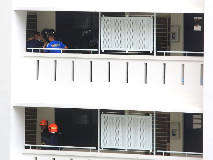 Cops break into Sembawang Drive flat in dramatic end to 17-hour standoff 