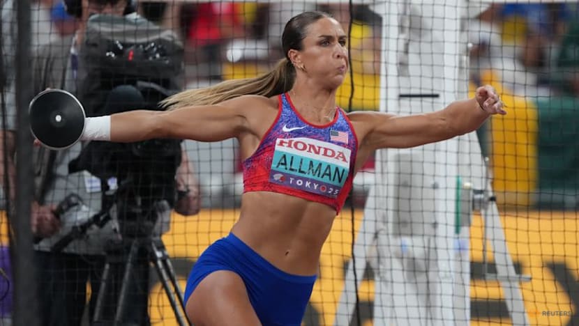 Allman finally gets world discus gold