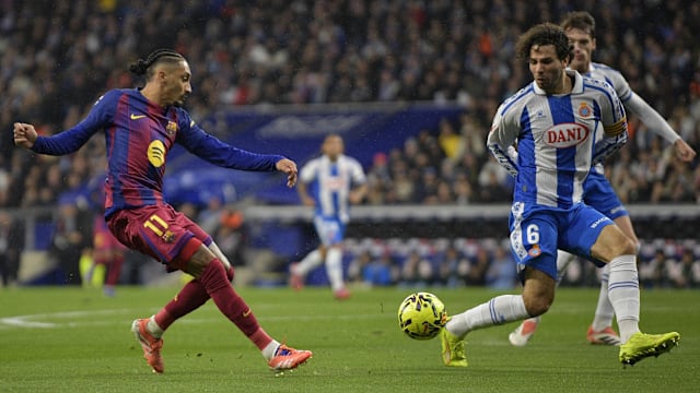 西甲：巴塞罗那2比0击败西班牙人 继续领跑