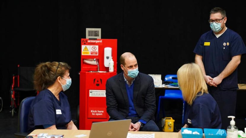 Prince William says hospitalised grandfather Prince Philip is 'OK' Prince William says hospitalised grandfather Prince Philip is 'OK'