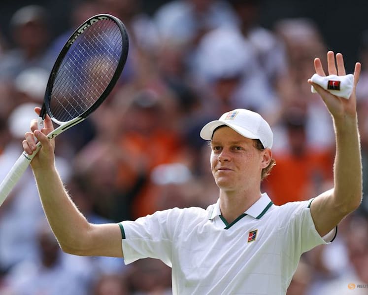 Stretched Sinner overcomes Kecmanovic to begin Wimbledon title defence