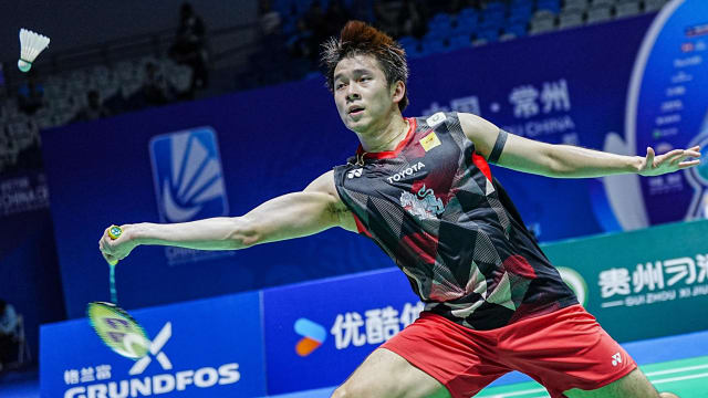 韩国羽球大师赛：两局战胜王正行 昆拉武特再夺冠